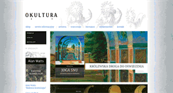 Desktop Screenshot of okultura.pl